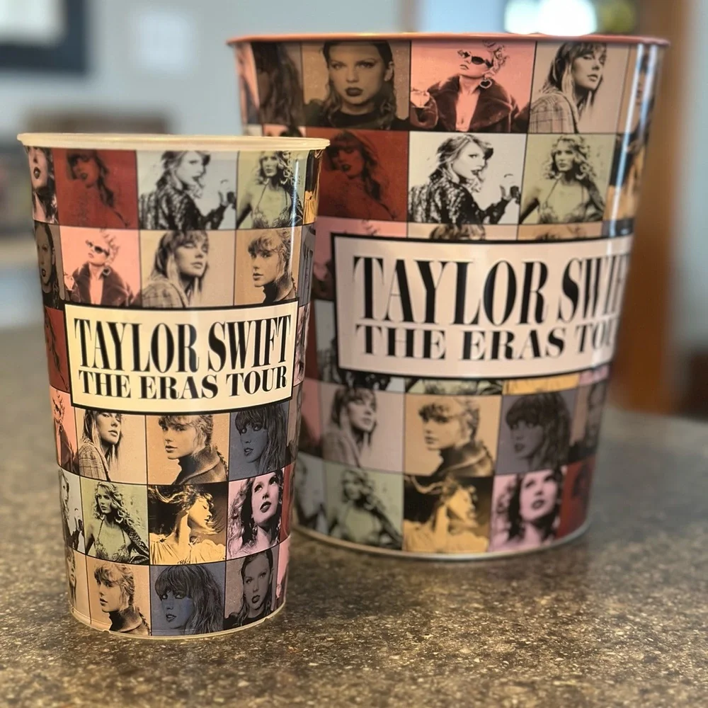 Taylor Swift The Eras Tour Popcorn Bucket and Cup